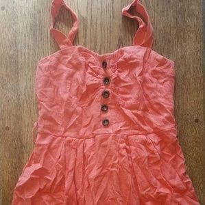 Charlotte russe coral dress